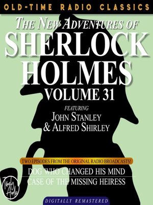 cover image of The New Adventures of Sherlock Holmes, Volume 31, Episode 1